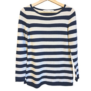 Athleta Cashmere Sweater Backcountry Striped Sweater XSmall